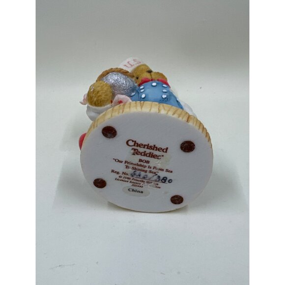 Cherished Teddies "Our Friendship Is From Sea To Shining Sea" Enesco 1996 - Picture 5 of 5